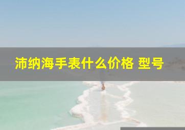 沛纳海手表什么价格 型号